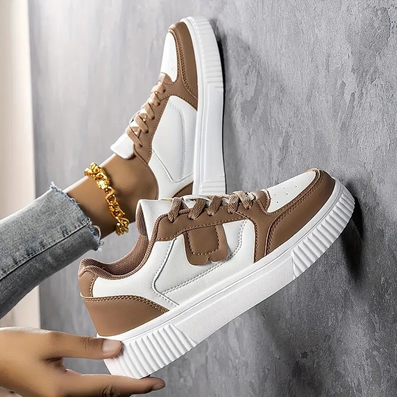 Women's Sporty Breathable Lightweight Sneakers - Mesh Athletic Casual Shoes