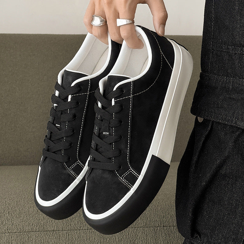 Premium Unisex Suede Sneakers - Casual Athletic Comfortable Shoes