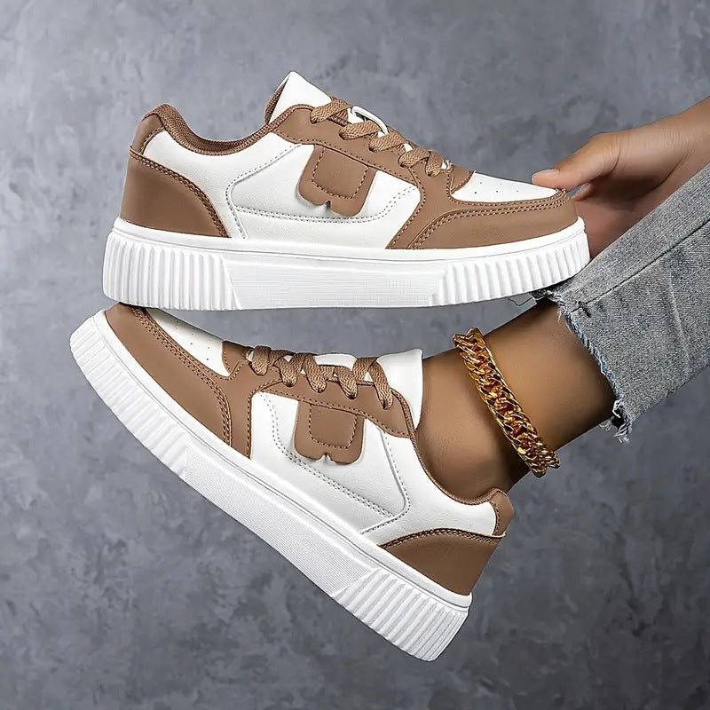 Women's Sporty Breathable Lightweight Sneakers - Mesh Athletic Casual Shoes