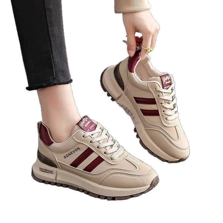 Lightweight Athletic Slip-On Shoes - Non-Slip Shock Absorbing Sneakers