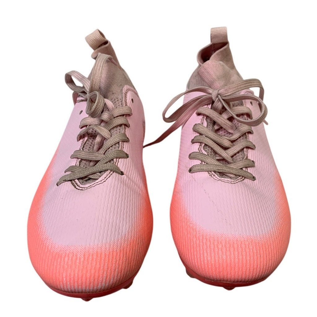 Lynvola Womens Size 8.5 Pink Cleats Lace Up Lightweight Training Athletic Shoes