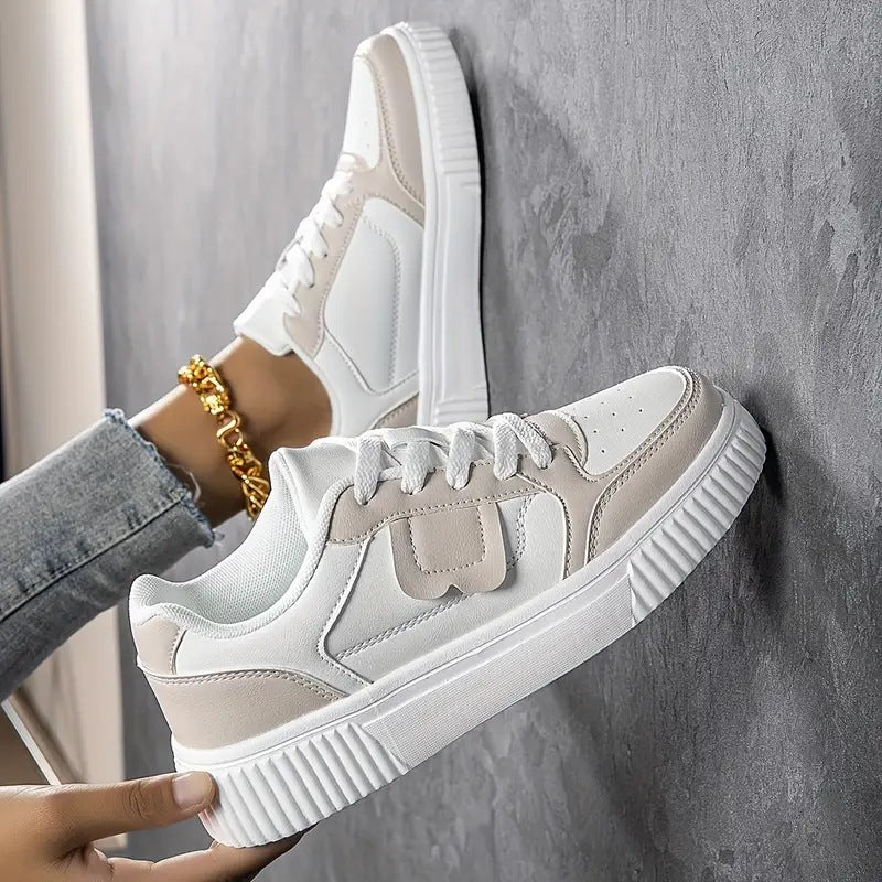 Women's Sporty Breathable Lightweight Sneakers - Mesh Athletic Casual Shoes