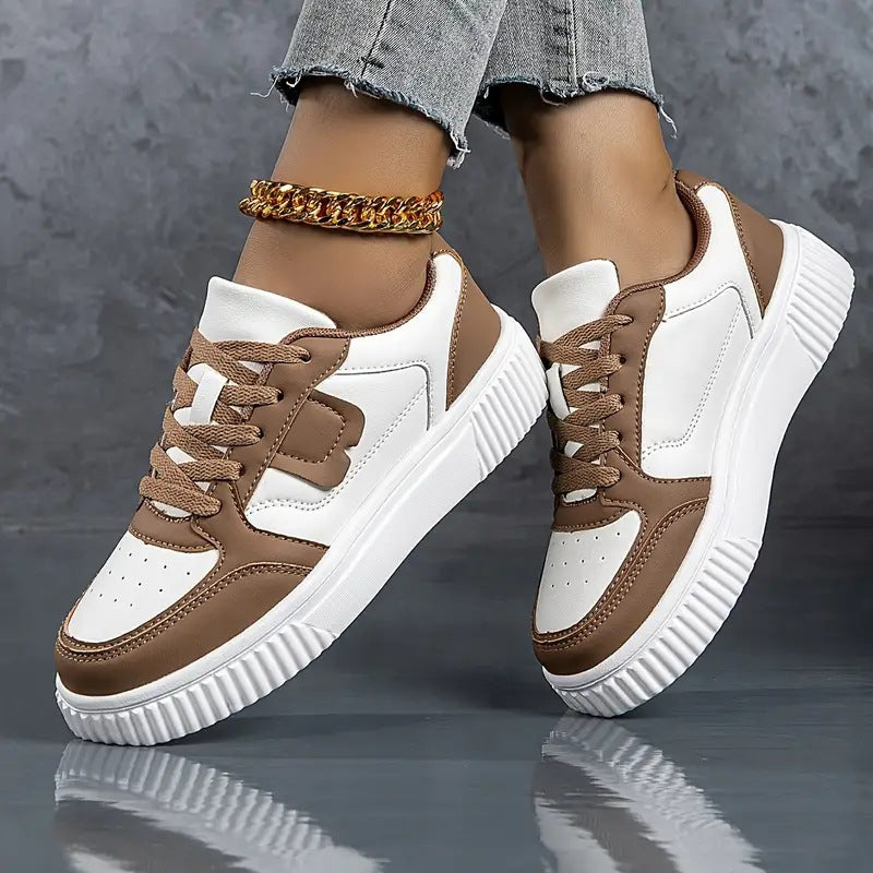 Women's Sporty Breathable Lightweight Sneakers - Mesh Athletic Casual Shoes