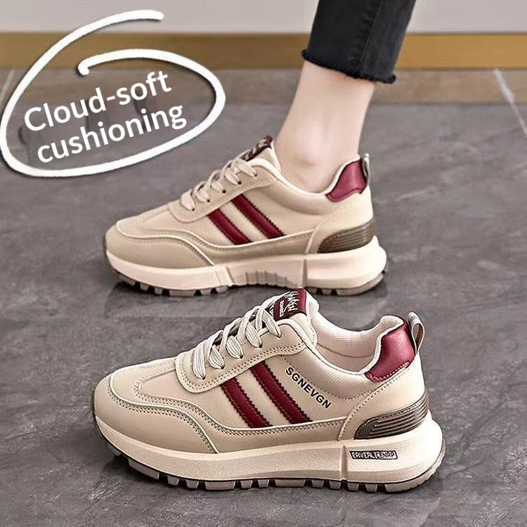 Lightweight Athletic Slip-On Shoes - Non-Slip Shock Absorbing Sneakers