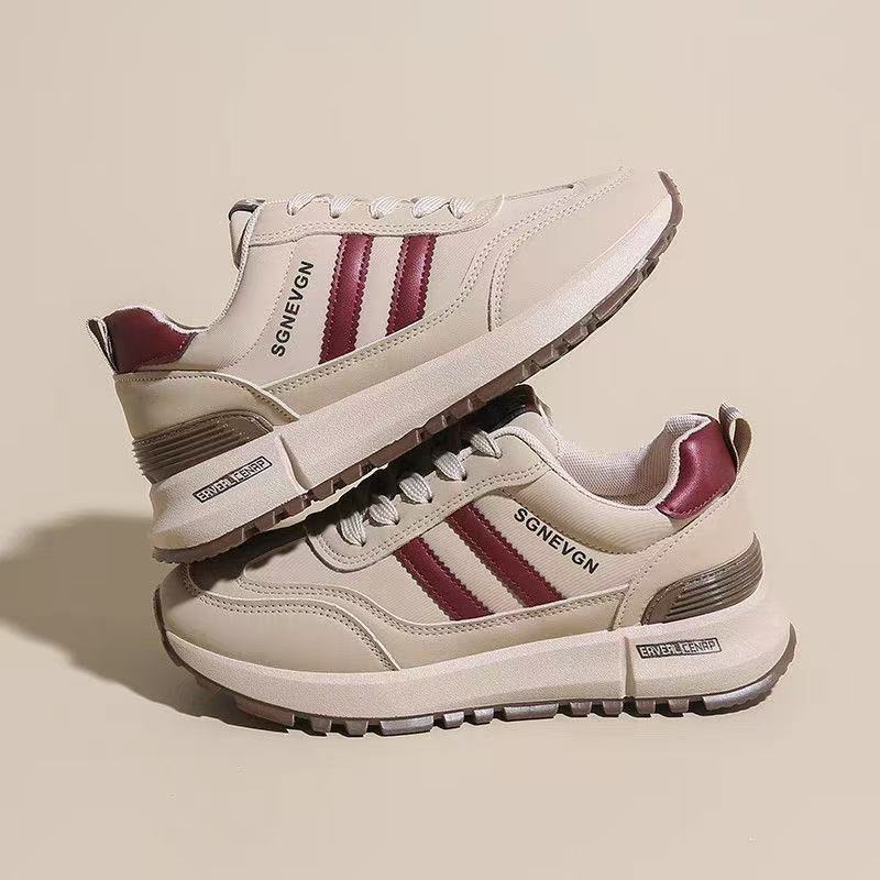 Lightweight Athletic Slip-On Shoes - Non-Slip Shock Absorbing Sneakers